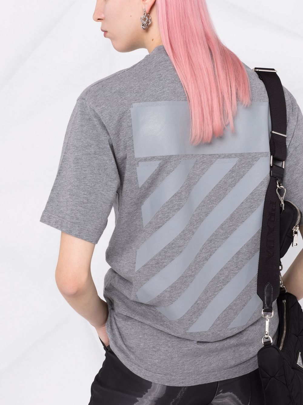 Off-White Diag-print T-shirt Women