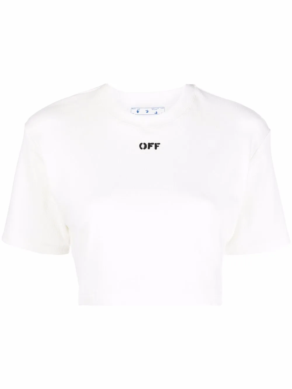 Off-White Off-stamp Cropped T-shirt - Farfetch