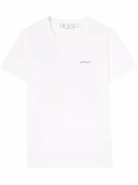 Off-White Floral-Arrows cotton T-shirt