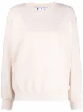 Off-White Diag-print crew-neck sweatshirt - Neutrals
