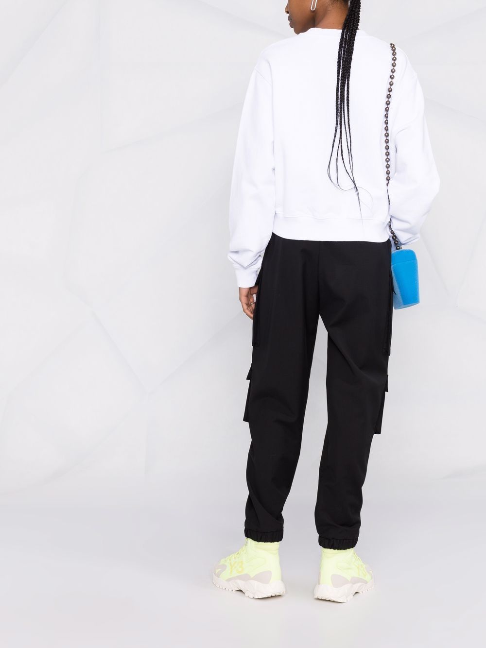 Off-White Off-stamp cropped sweatshirt Women