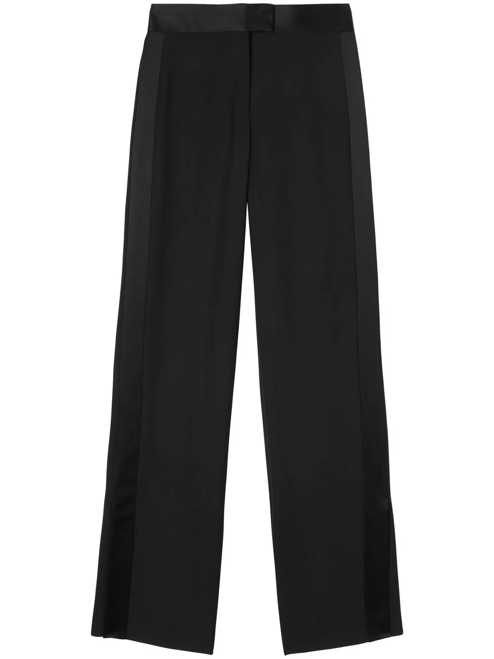 

Off-White pantalones de vestir con tiro alto - Negro