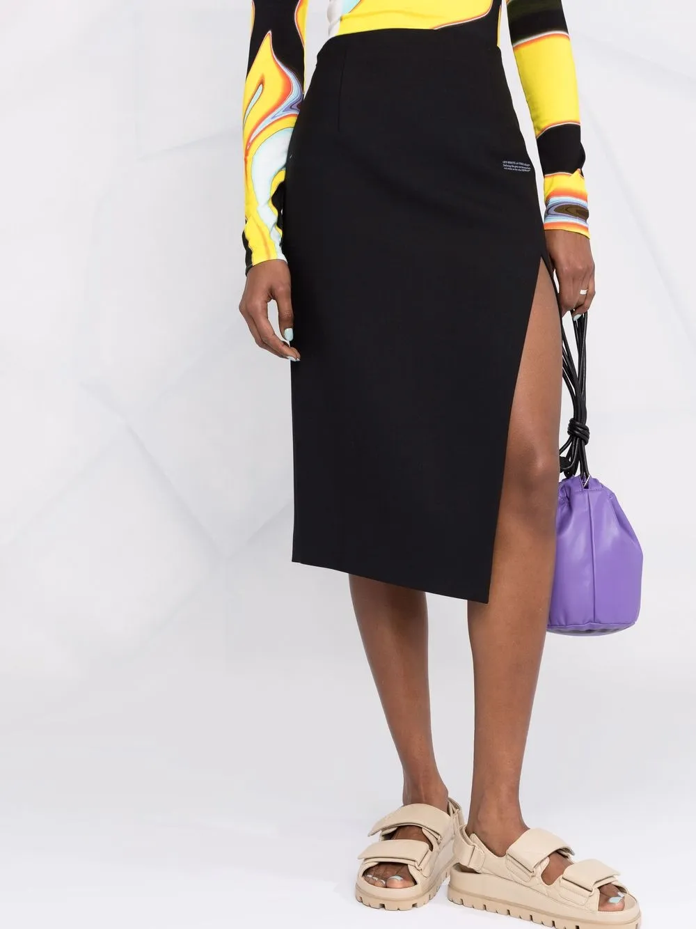 Off-white Logo Skirt