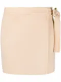Off-White side tie fastening miniskirt - Neutrals