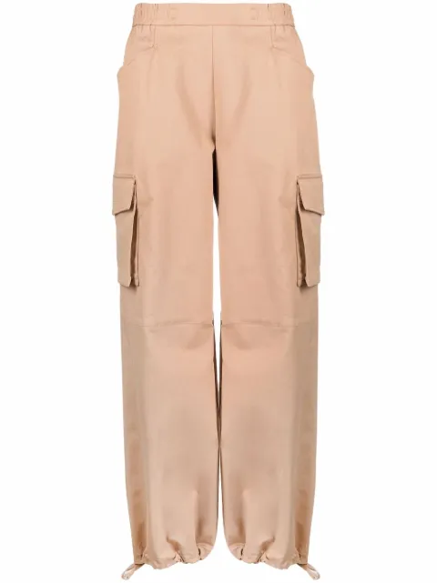 Off-White Diag-stripe print cargo trousers