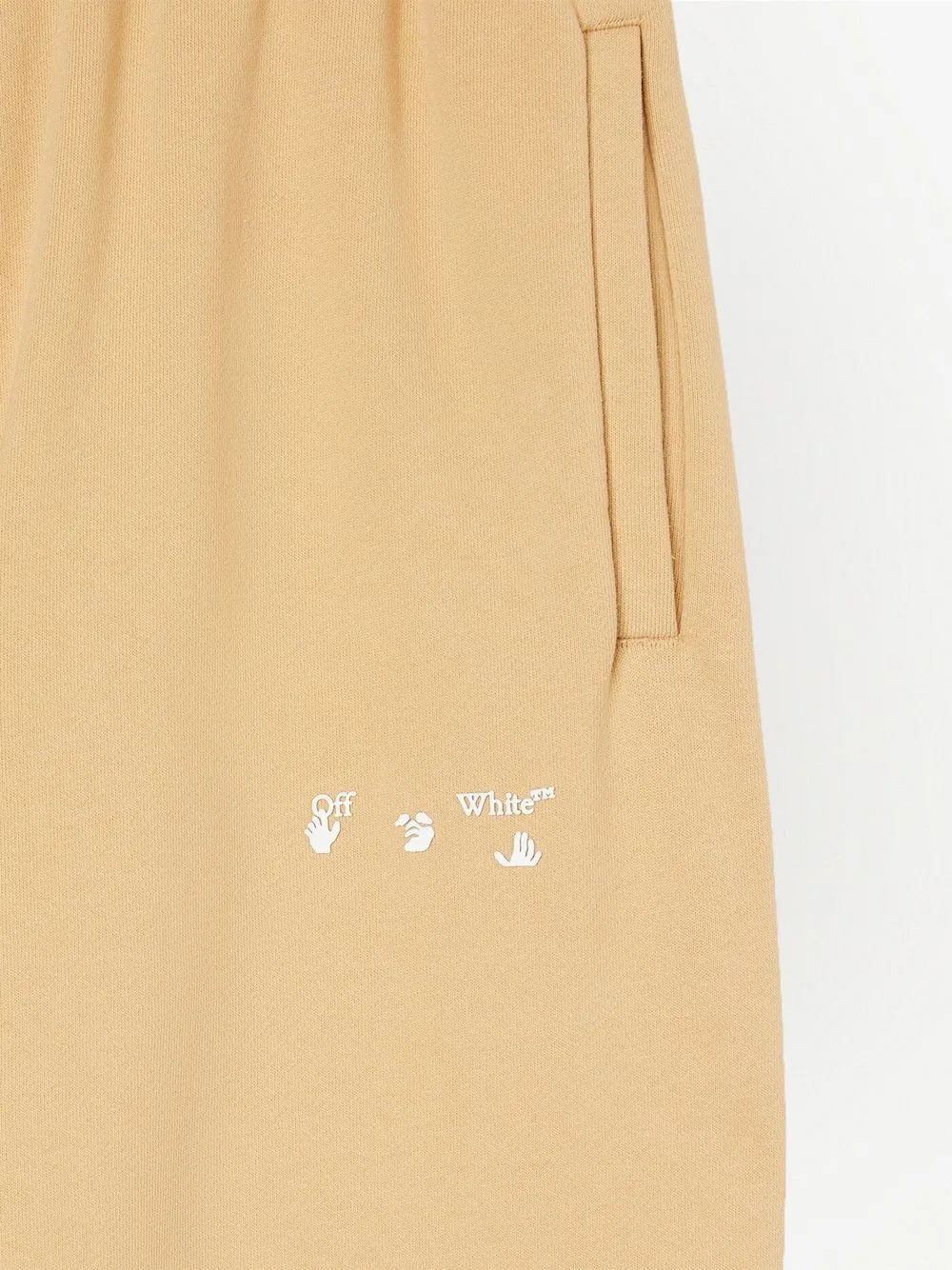 Off White Swimming Man Logo print Track Pants Farfetch