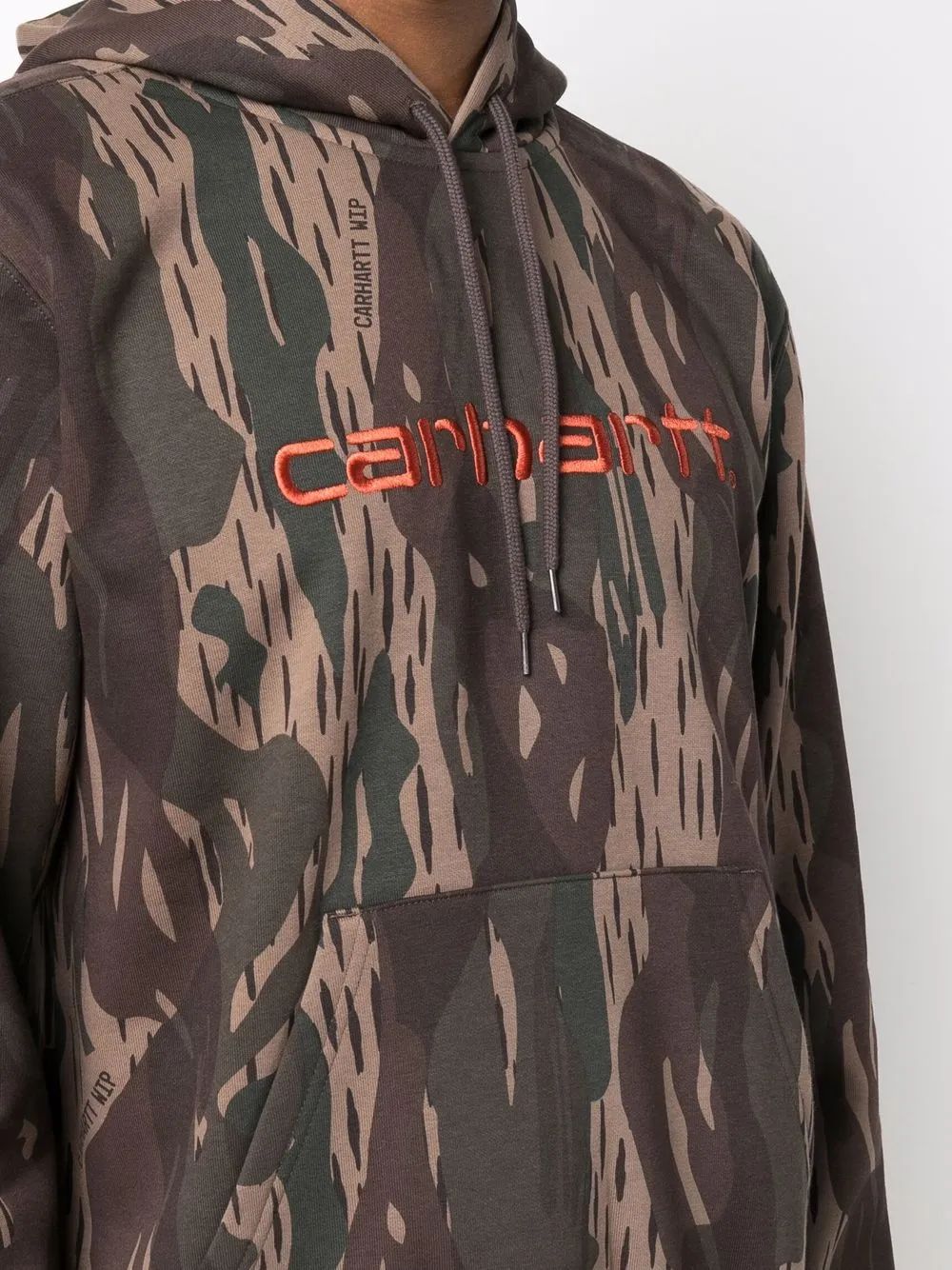 фото Carhartt wip худи с вышитым логотипом