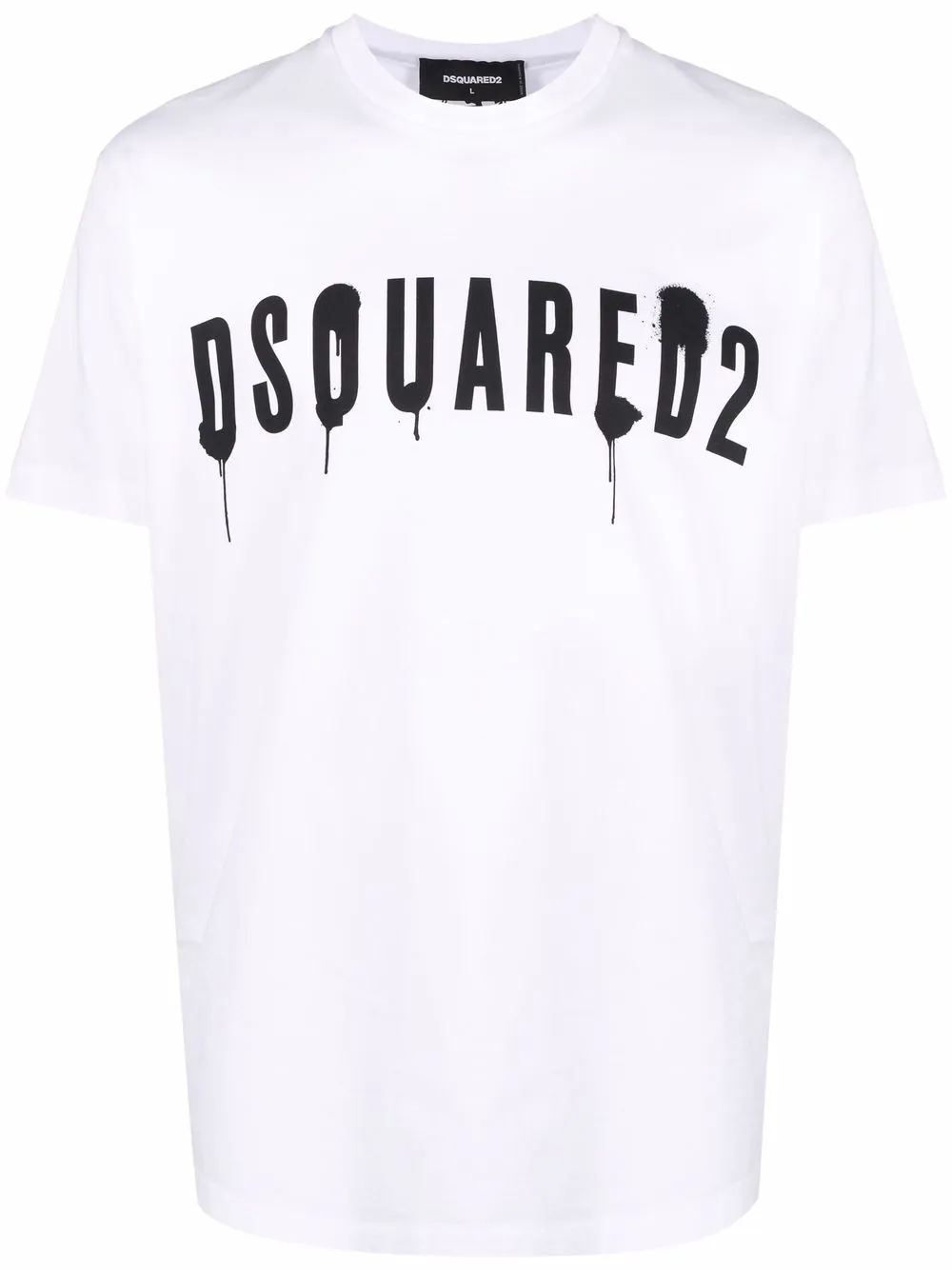DSQUARED2 playera con logo estampado | blanco | Image 1