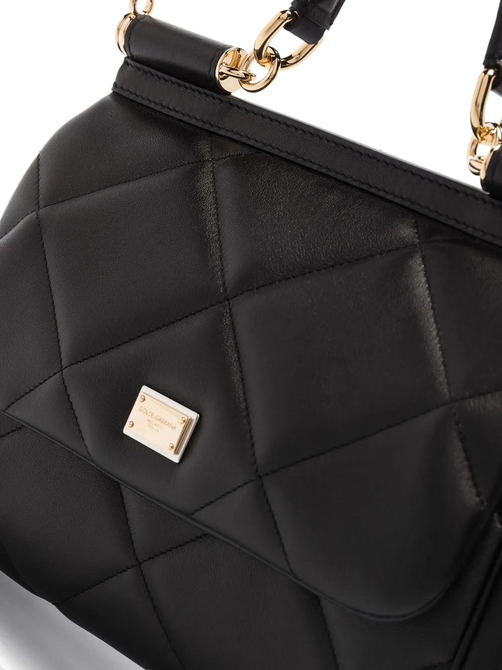 Dolce & Gabbana Medium Sicily Quilted Shoulder Bag Farfetch