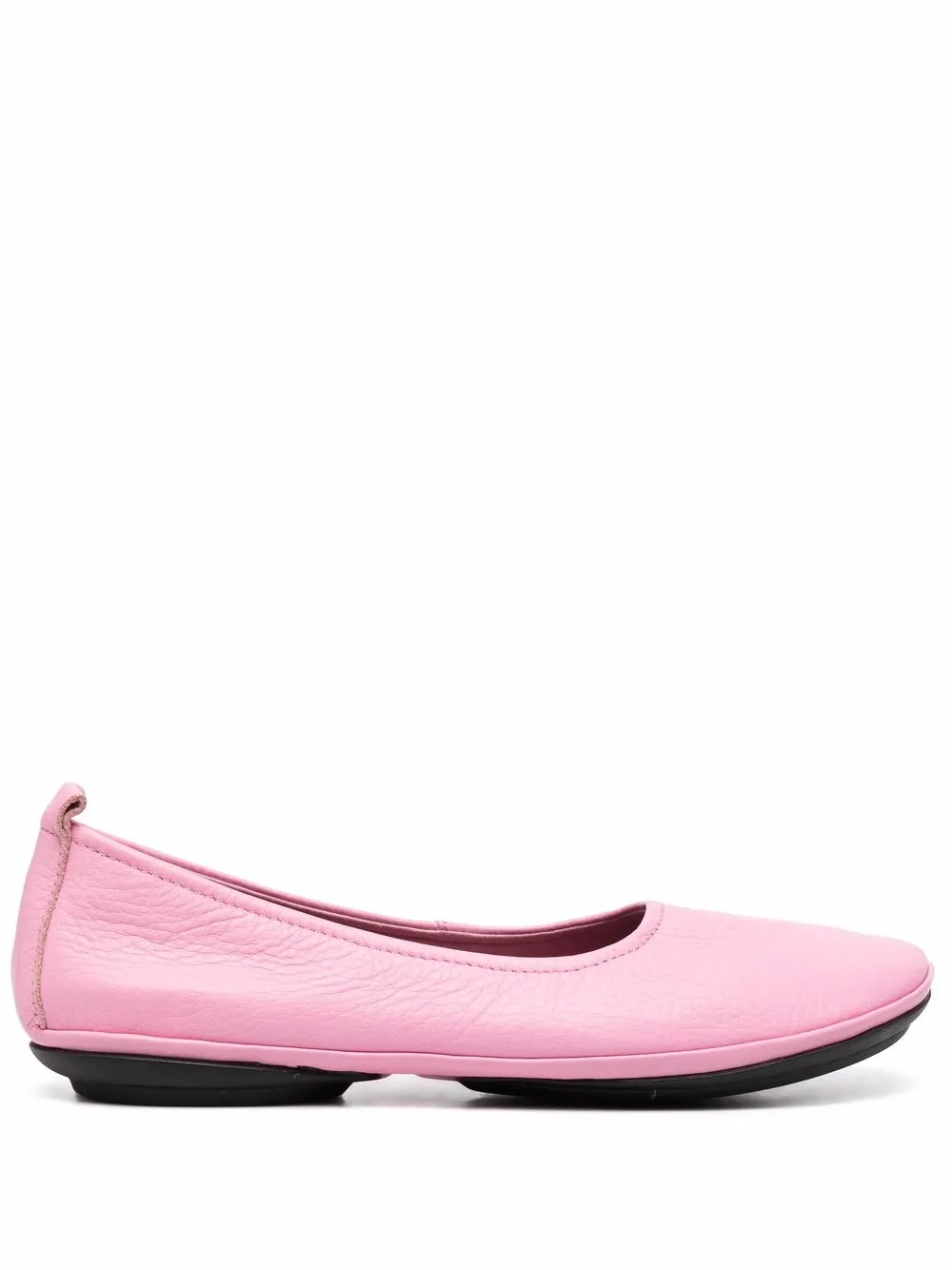 

Camper Nina leather ballerina shoes - Pink