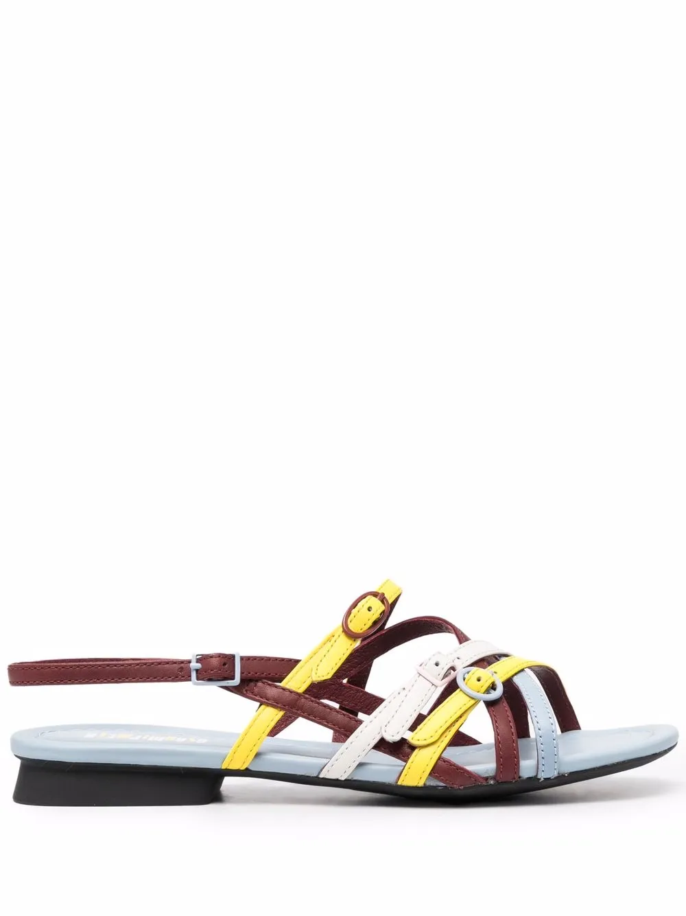 

Camper multi-straps colour-block sandals - Red