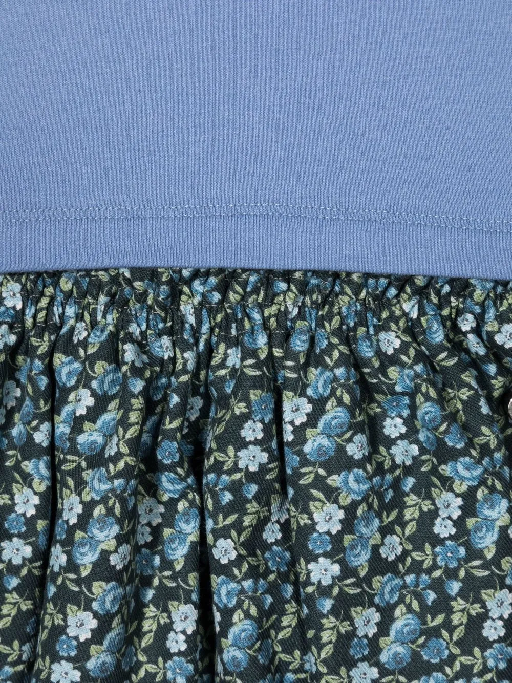 Floral-Print Two-Piece Skirt Set