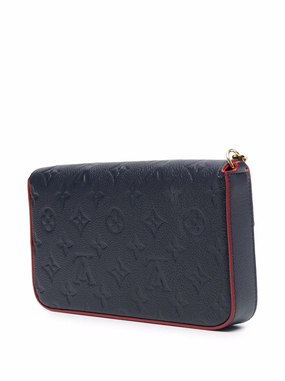 фото Louis vuitton кошелек felicie 2010-х годов с монограммой