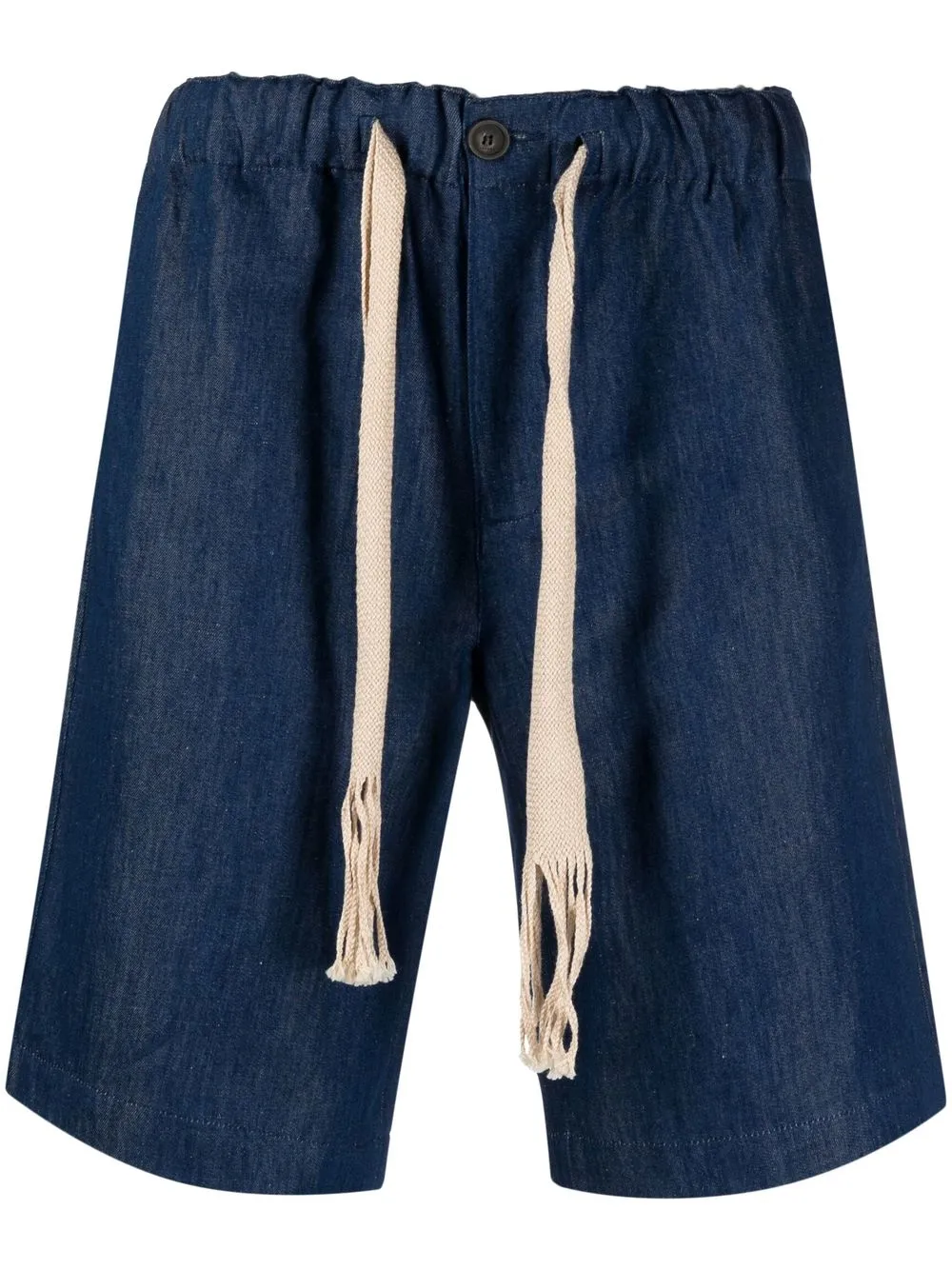

SANDRO shorts con cordones en la pretina - Azul