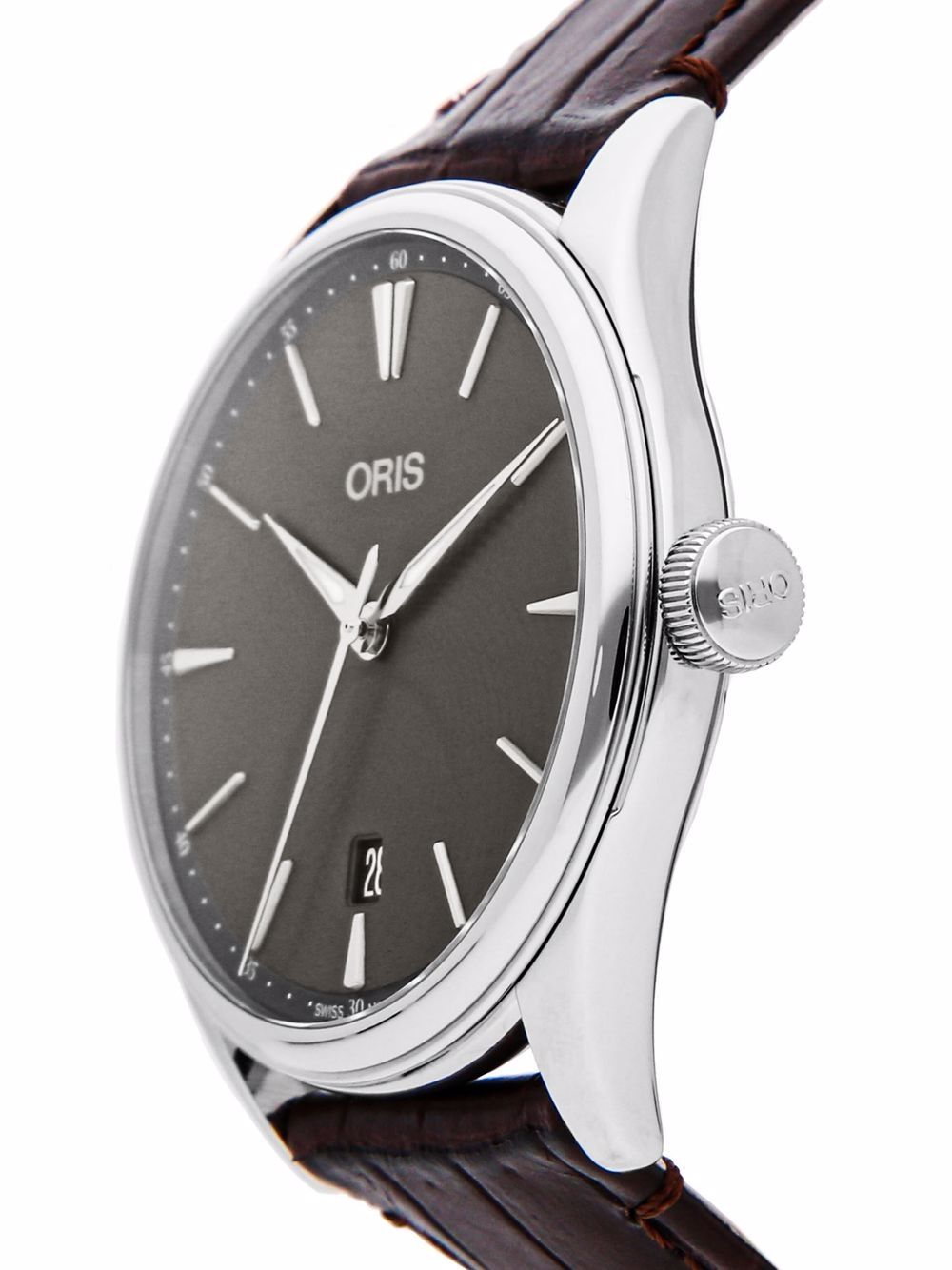 фото Oris наручные часы artelier date pre-owned 40 мм