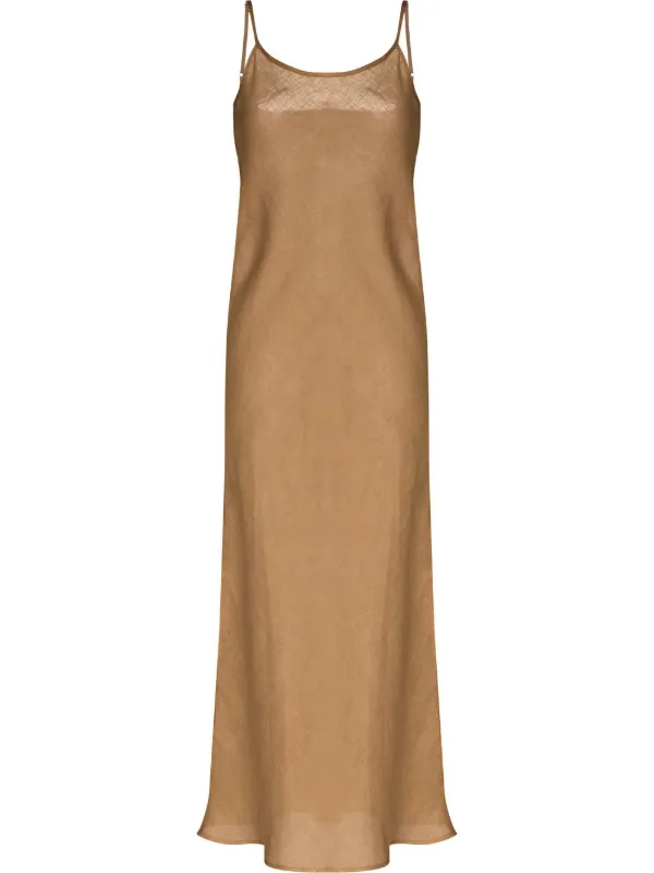 knee length dresses for ladies Sedona Linen Slip Dress – Prism Boutique main image 0