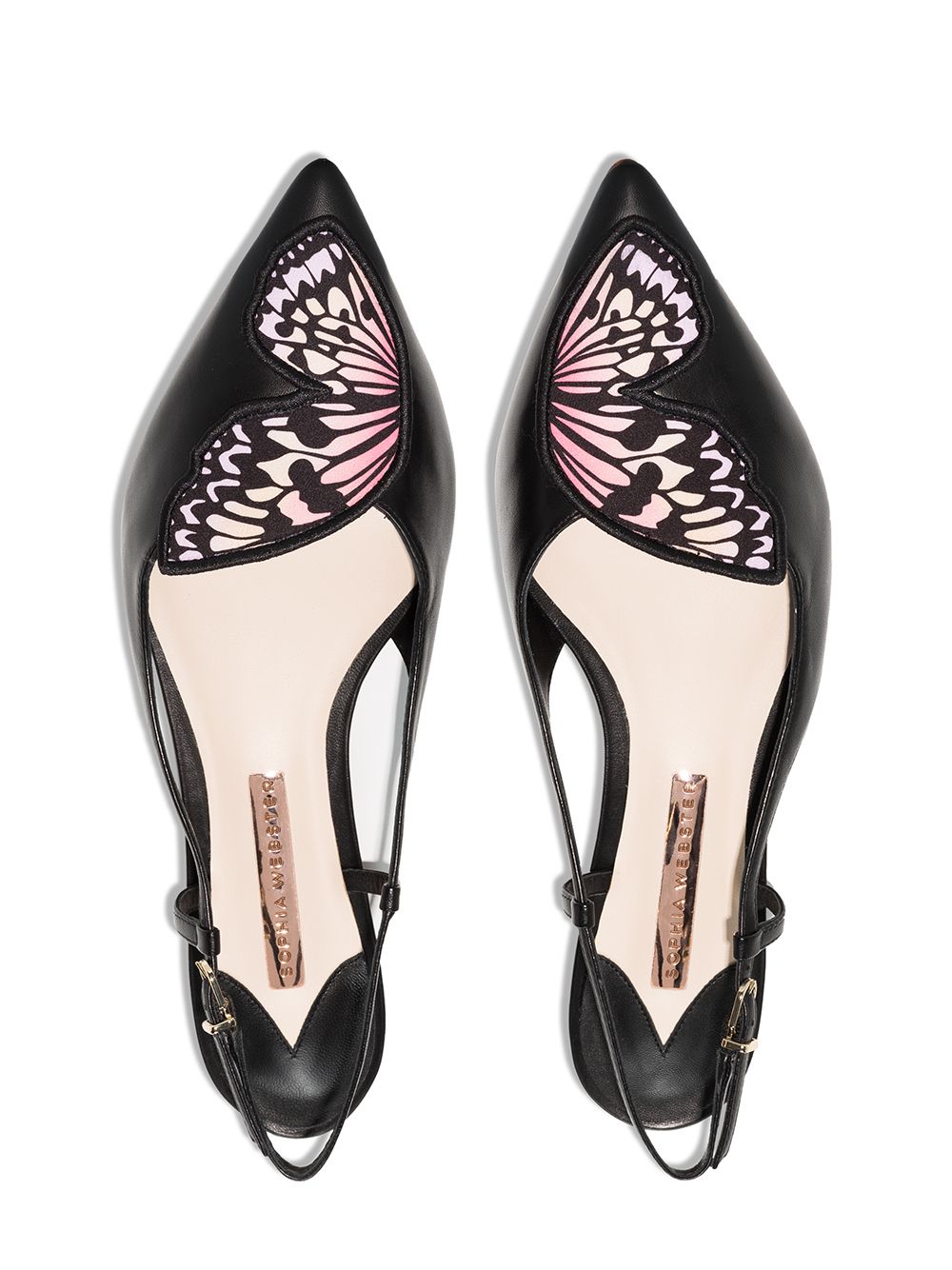 фото Sophia webster sophia butterfly slngbk ptoe lthr