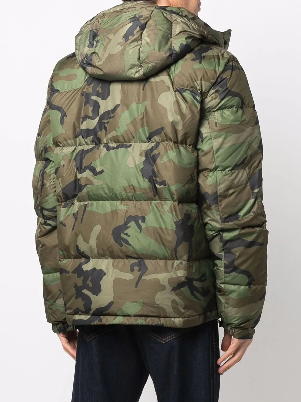 Polo Ralph Lauren Camouflage Pattern Puffer Jacket Farfetch
