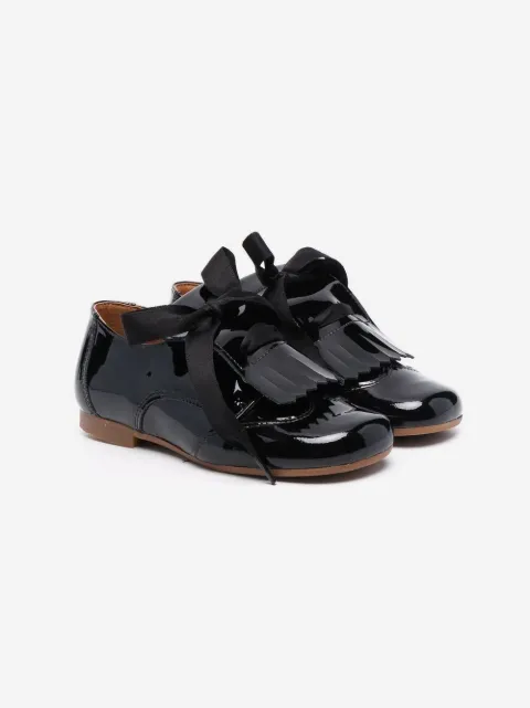 CLARYS mocasines brillantes con agujetas