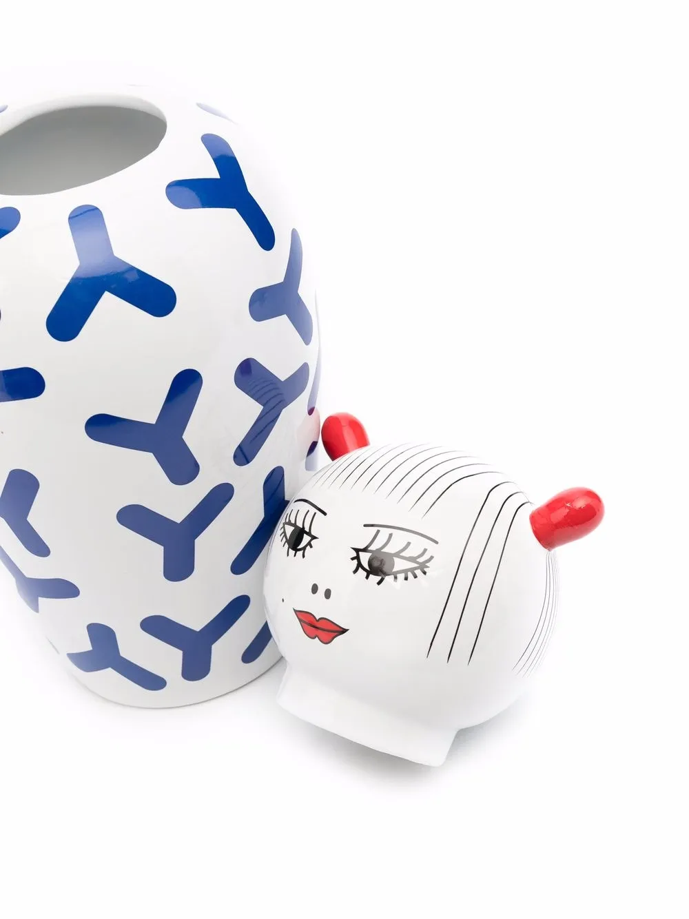 Seletti Canopie Zoe Vase In White