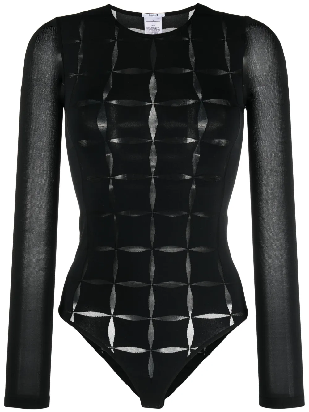 

Wolford cut out-detail bodysuit - Black