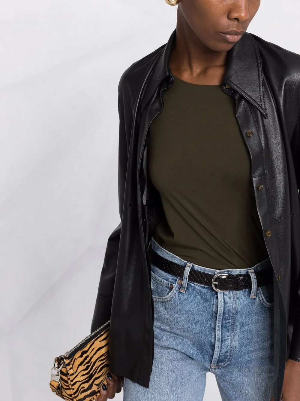 фото Wolford топ aurora pure с длинными рукавами