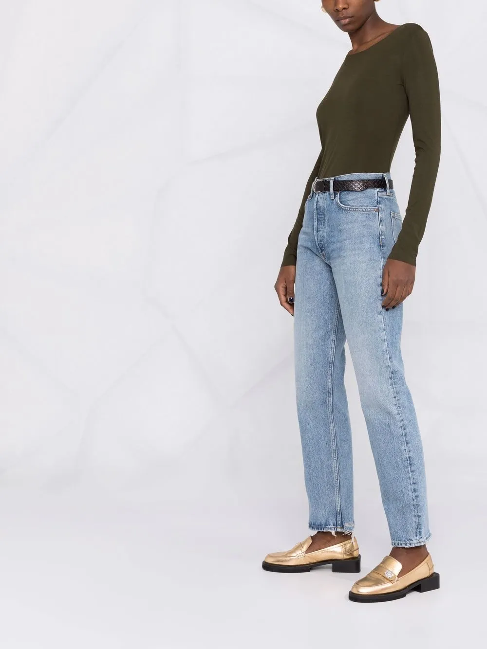 фото Wolford топ aurora pure с длинными рукавами