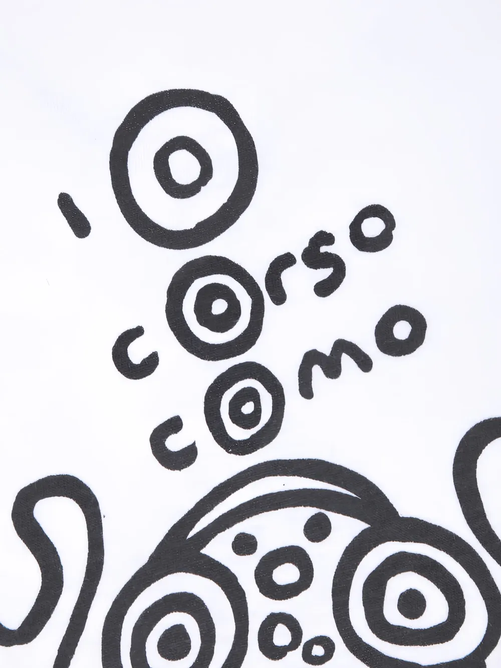 10 CORSO COMO frog-print T-shirt Wit