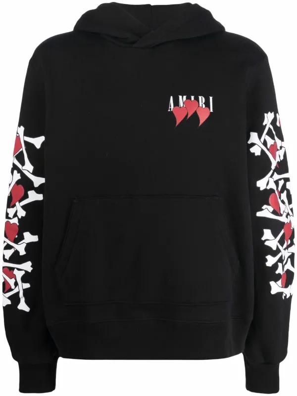 amiri bones hoodie