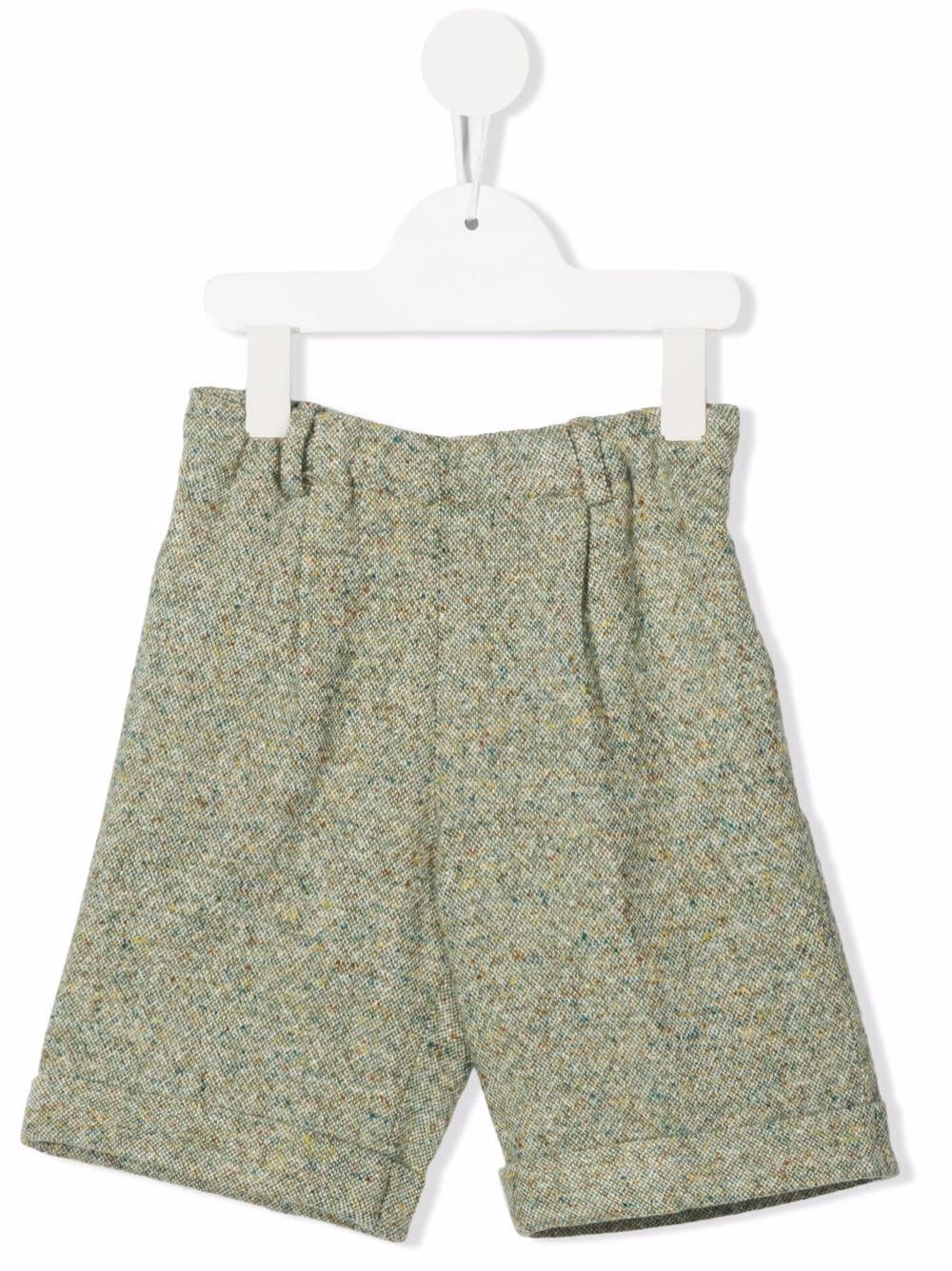 

Siola elasticated tailored shorts - Green