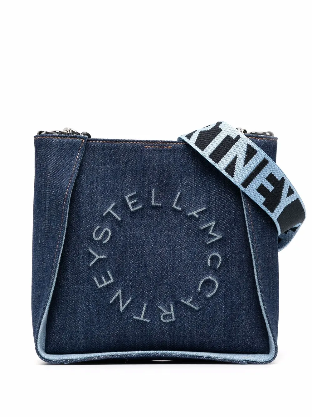 

Stella McCartney bolsa crossbody Stella Logo - Azul