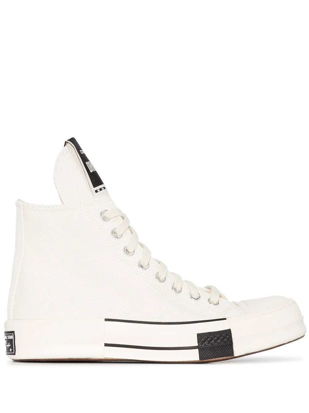 ファッションRick Owens DRKSHDW Converse white