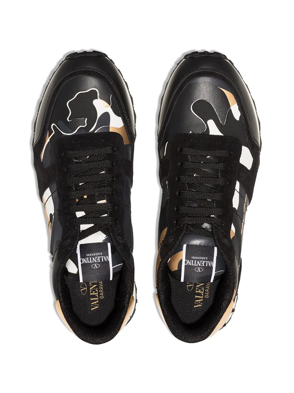 фото Valentino garavani кроссовки camouflage rockrunner