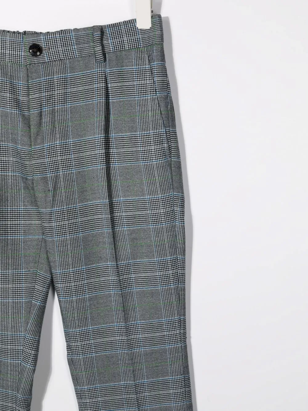 фото Scotch & soda kids клетчатые брюки со складками