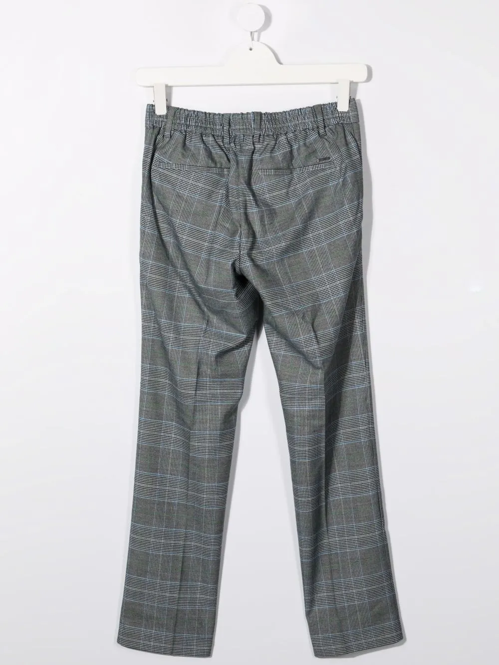 фото Scotch & soda kids клетчатые брюки со складками