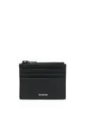 SANDRO logo-lettering card holder - Black