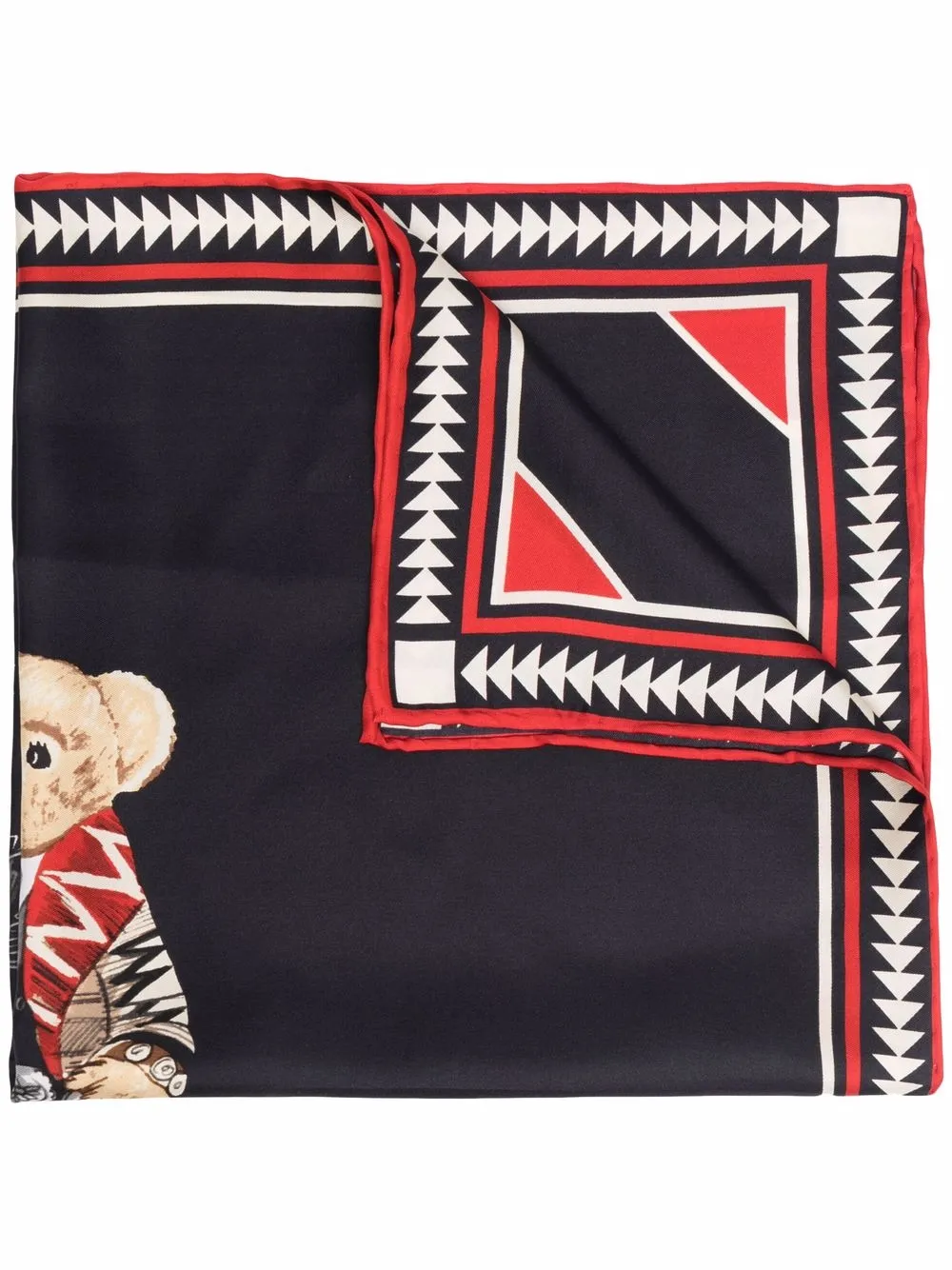 Polo Ralph Lauren шелковый платок Polo Bear