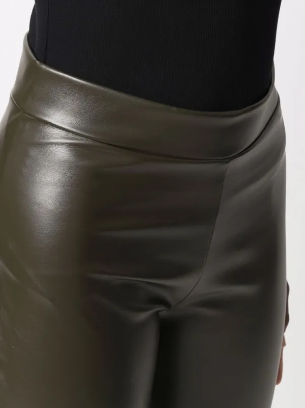Wolford Estella faux-leather Leggings 