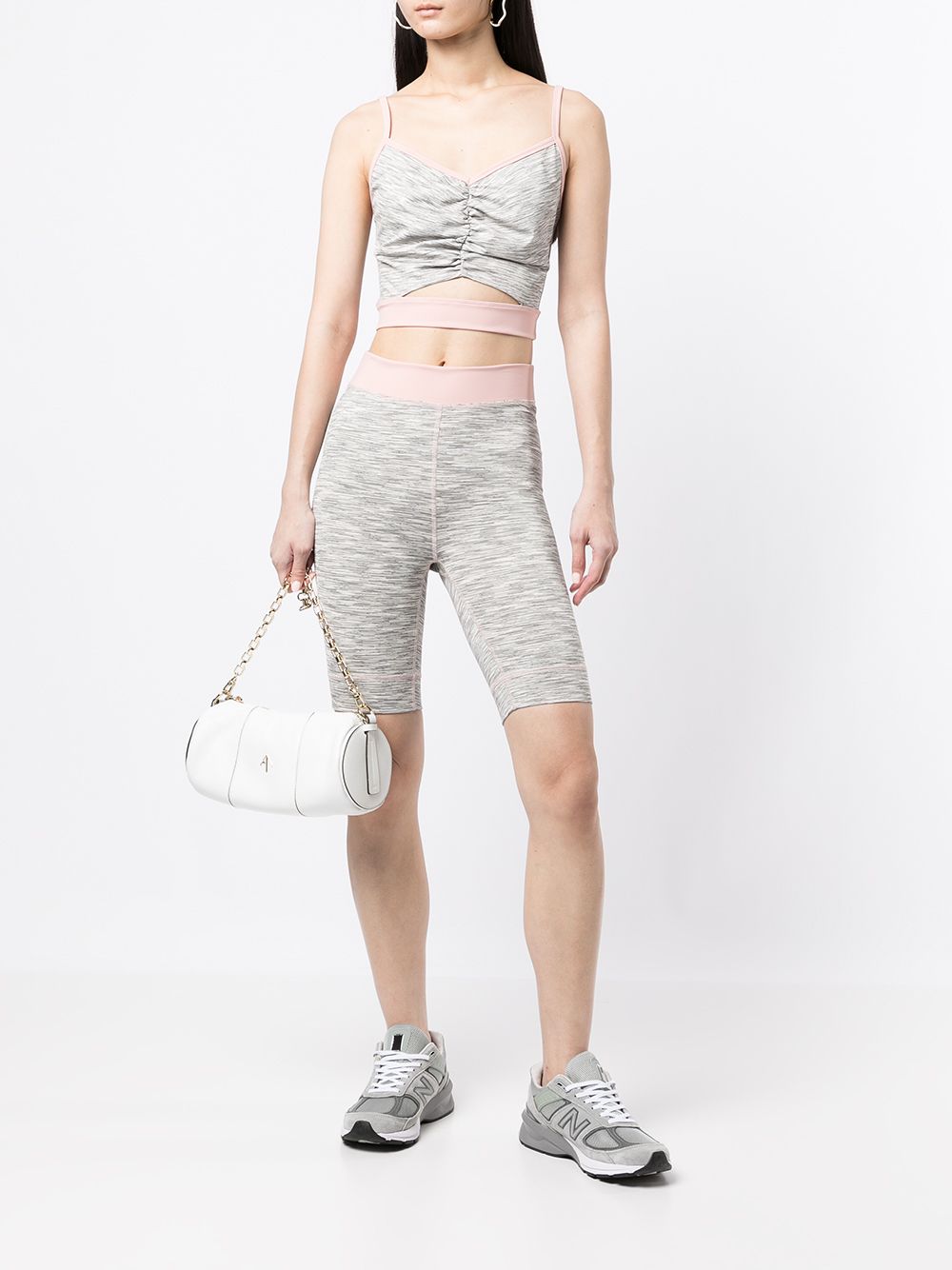 Image 2 of Onefifteen x BEYOND the RADAR cut-out cropped vest top