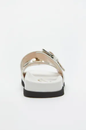 Chunky Chain-Embellished Slides