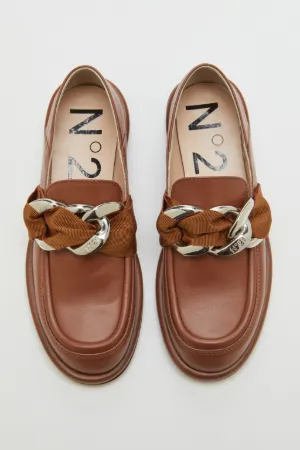 Chunky Chain-Embellished Loafers