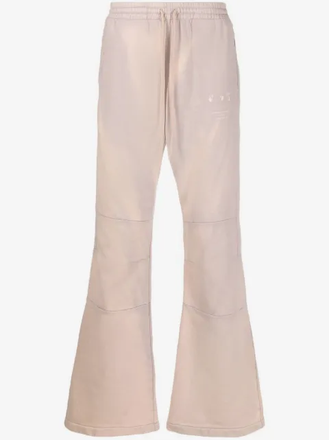 Off-White Laundry panelled cotton track pants