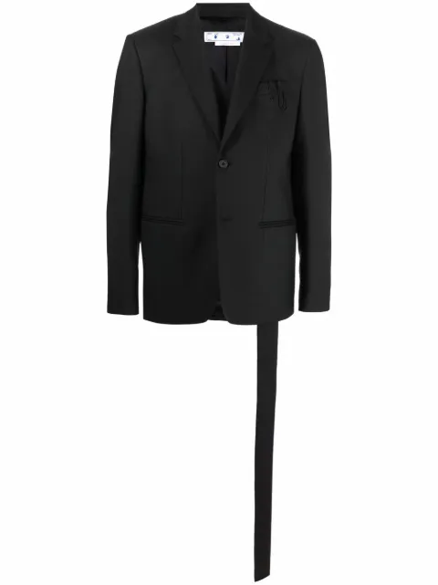 Off-White button-front blazer