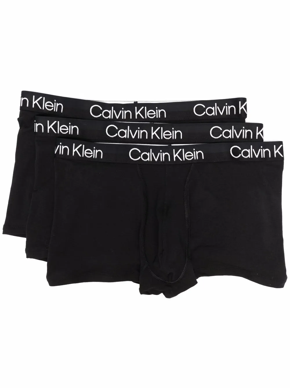 Calvin Klein Underwear Shorts mit Logo-Print | Schwarz | Image 1
