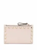 Valentino Garavani Rockstud zipped wallet - Neutrals
