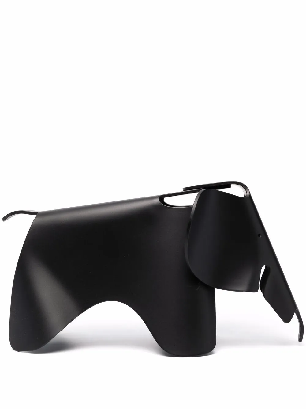 Vitra Black Small Eames Elephant In Black