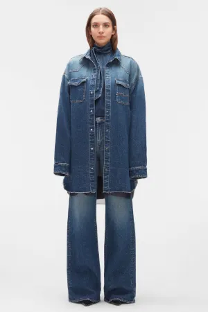 Oversized Denim Shirt