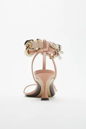 Chunky Chain-Embellished Sandal