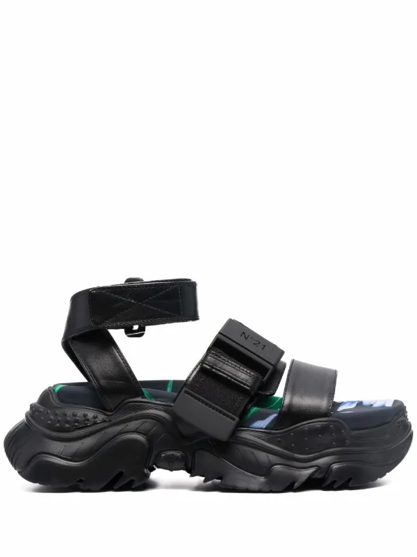 Nº21 Chunky Sole Strappy Sandals - Farfetch
