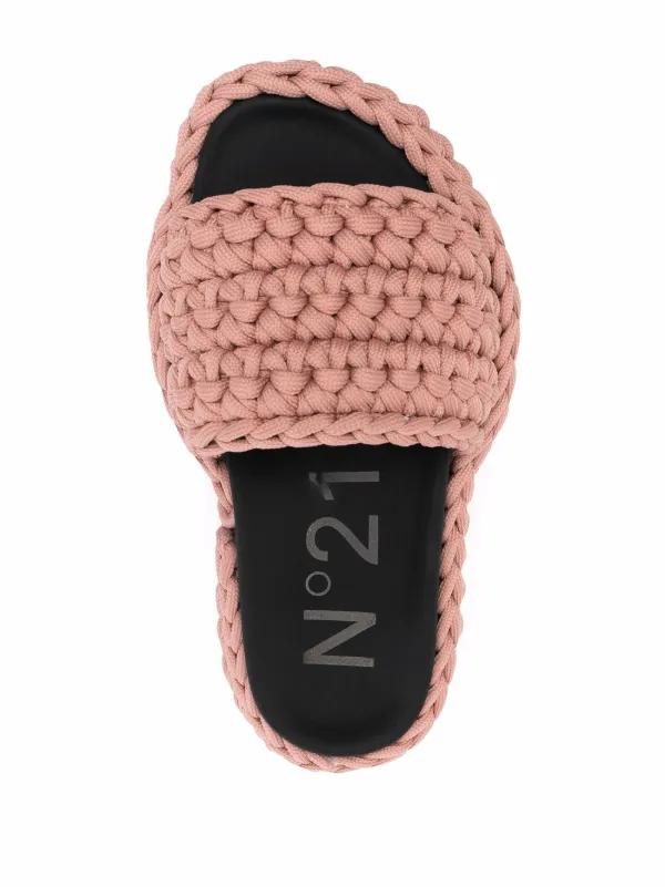 Sandalias new arrivals cuerda trenzada